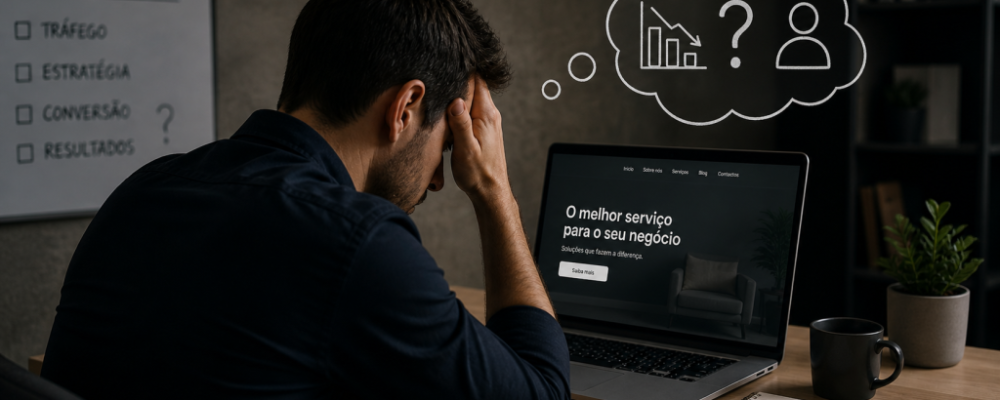 1. Porque o seu website não está a gerar clientes
