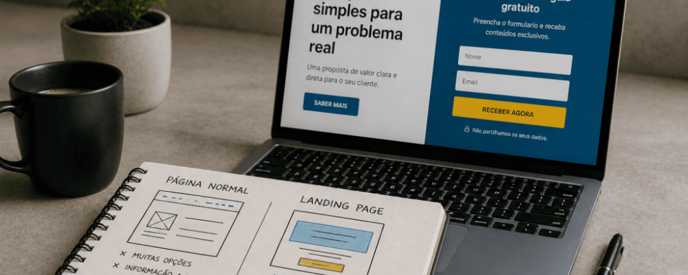 15. Landing pages: o que são e porque fazem diferença
